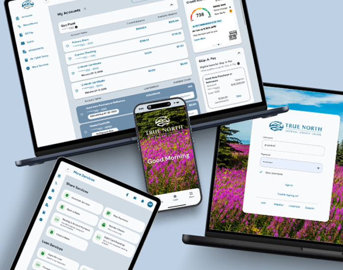 TRUE NORTH FEDERAL CREDIT UNION EBANKING DIGITAL BANKING ONLINE BANKING