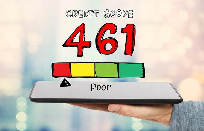 TRUE NORTH FEDERAL CREDIT UNION CREDIT SCORE OF 461