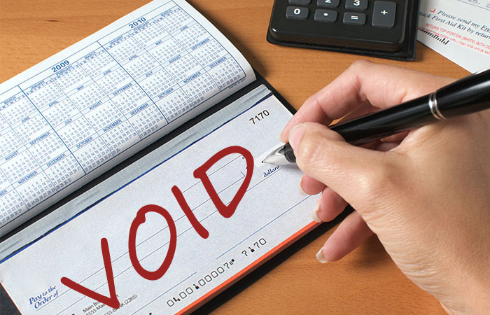 TRUE NORTH FEDERAL CREDIT UNION HOW TO VOID A CHECK