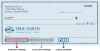 physical bank check displaying where specific numbers are located at the bottom of the check