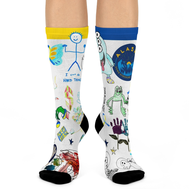 Alaska Down Syndrome Network AKDSN Rock Your Socks