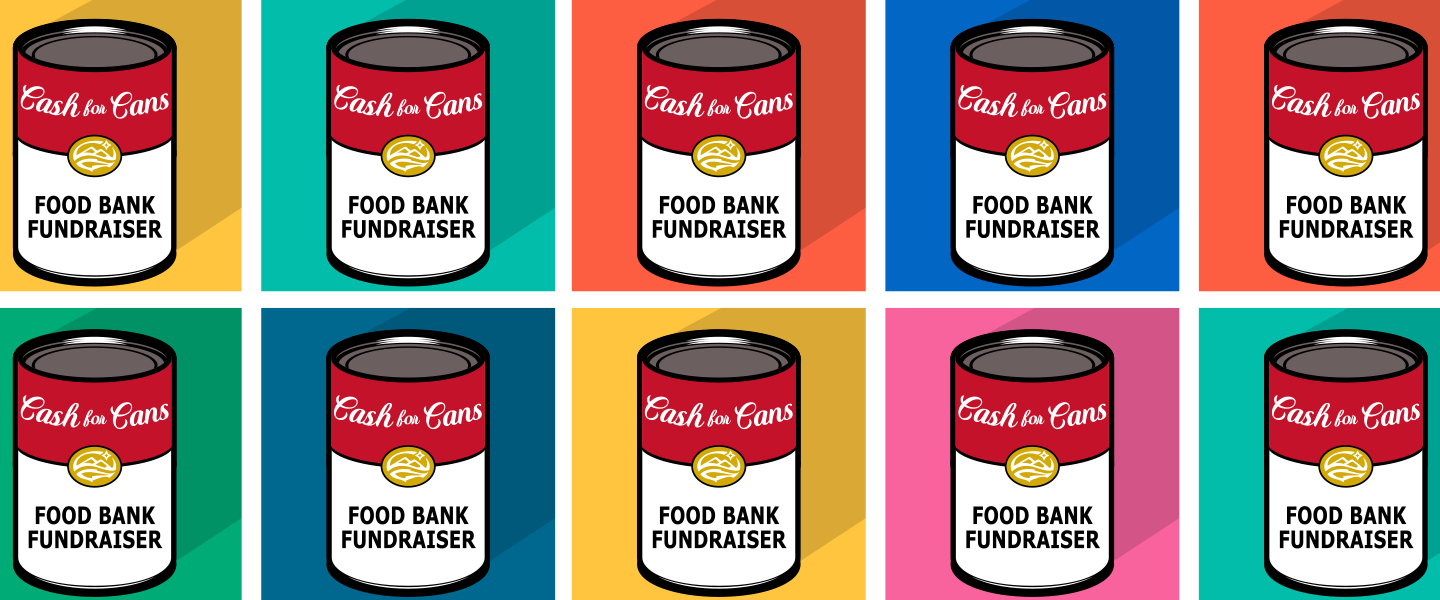 TRUE NORTH FEDERAL CREDIT UNION FOOD DRIVE CASHFORCANS CASH FOR CANS COMMUNITY