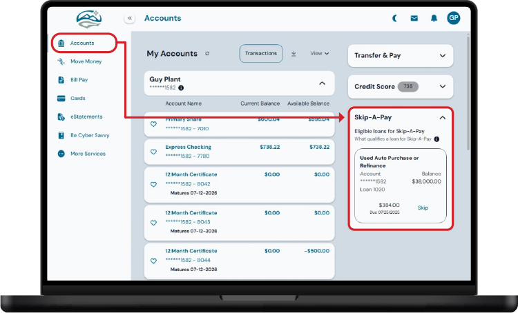TRUE NORTH FEDERAL CREDIT UNION SKIP A PAY PROGRAM HOW TO SKIP PAYMENTS