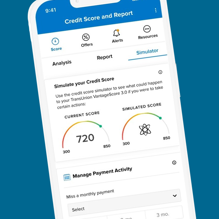 TRUE NORTH FEDERAL CREDIT UNION MEMBERSHIP MATTERS BLOG CREDIT SCORE SIMULATOR MANAGE YOUR CREDIT WITH CONFIDENCE